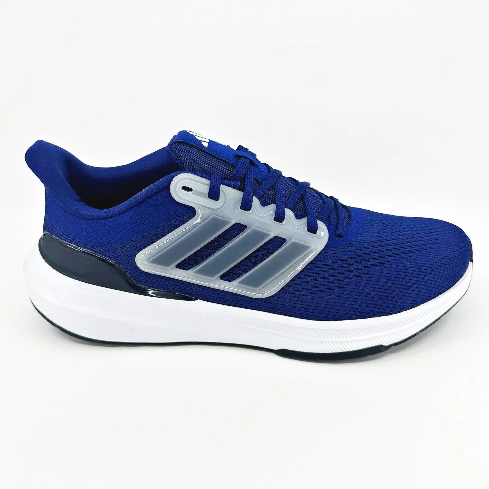 Rotating Running Shoes Adidas Ultrabounce Navy White Mens Size 11.5 Wide Width Running Shoes HP6683