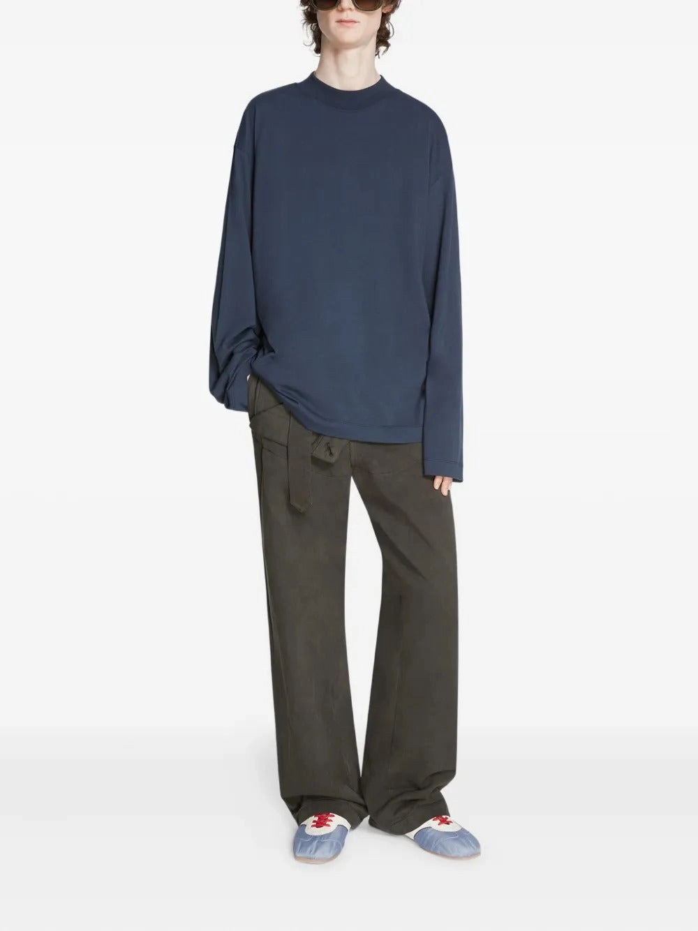 Bar Flat Shoes DRIES VAN NOTEN - Men Leather Sneakers