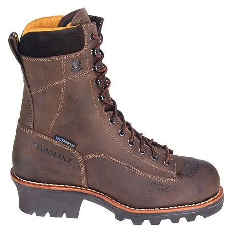 Wolverine Floorhand Inch Steel Toe Work Shoe CA7522 8" Waterproof Composite Lace-to-Toe Logger