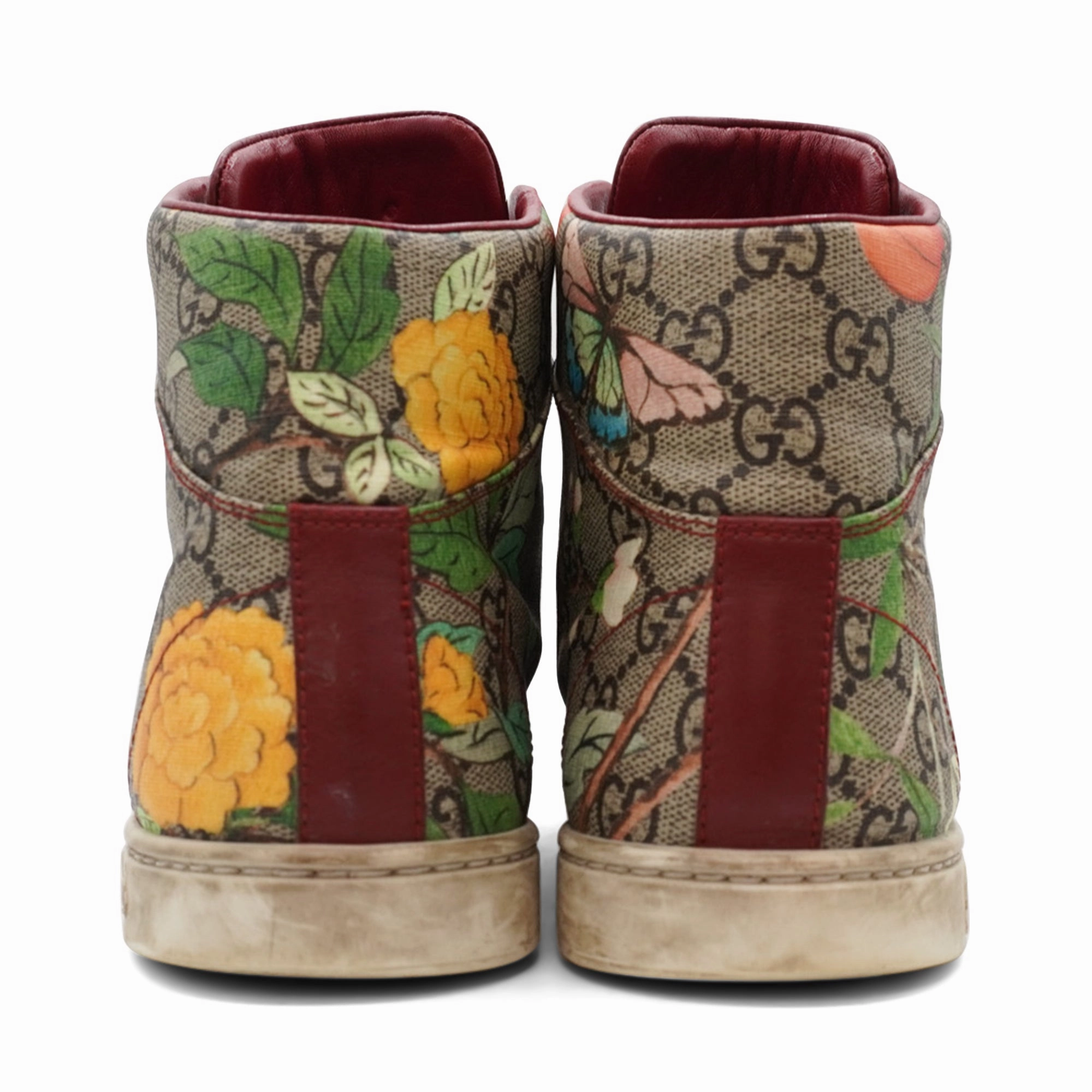 Gucci 'Tian' High-Top Sneakers - Women's 39.5 High Heel Slides Mules