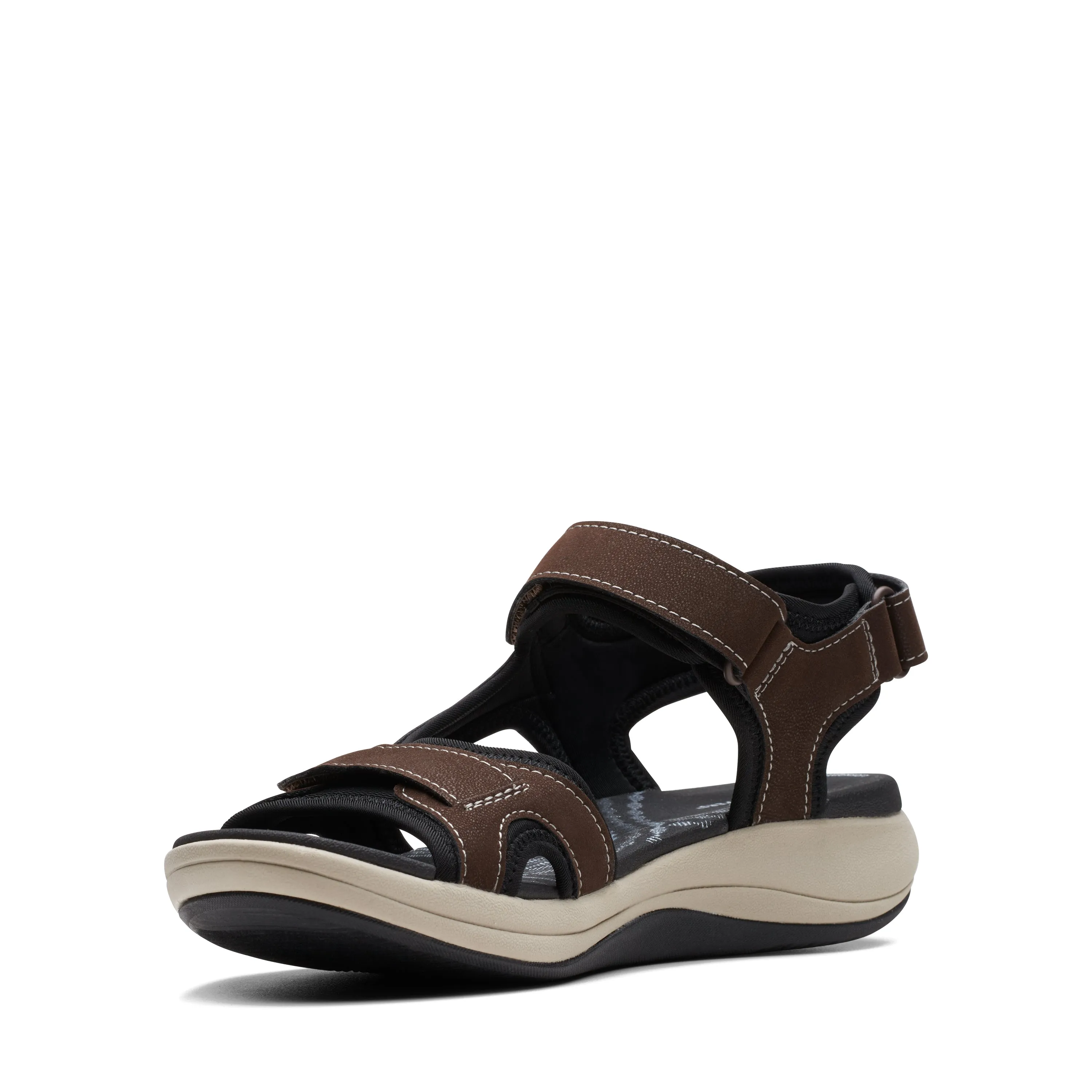 CLARKS | SANDALS | WOMEN | MIRA BAY BROWN | BROWN Toe Ring Sandals