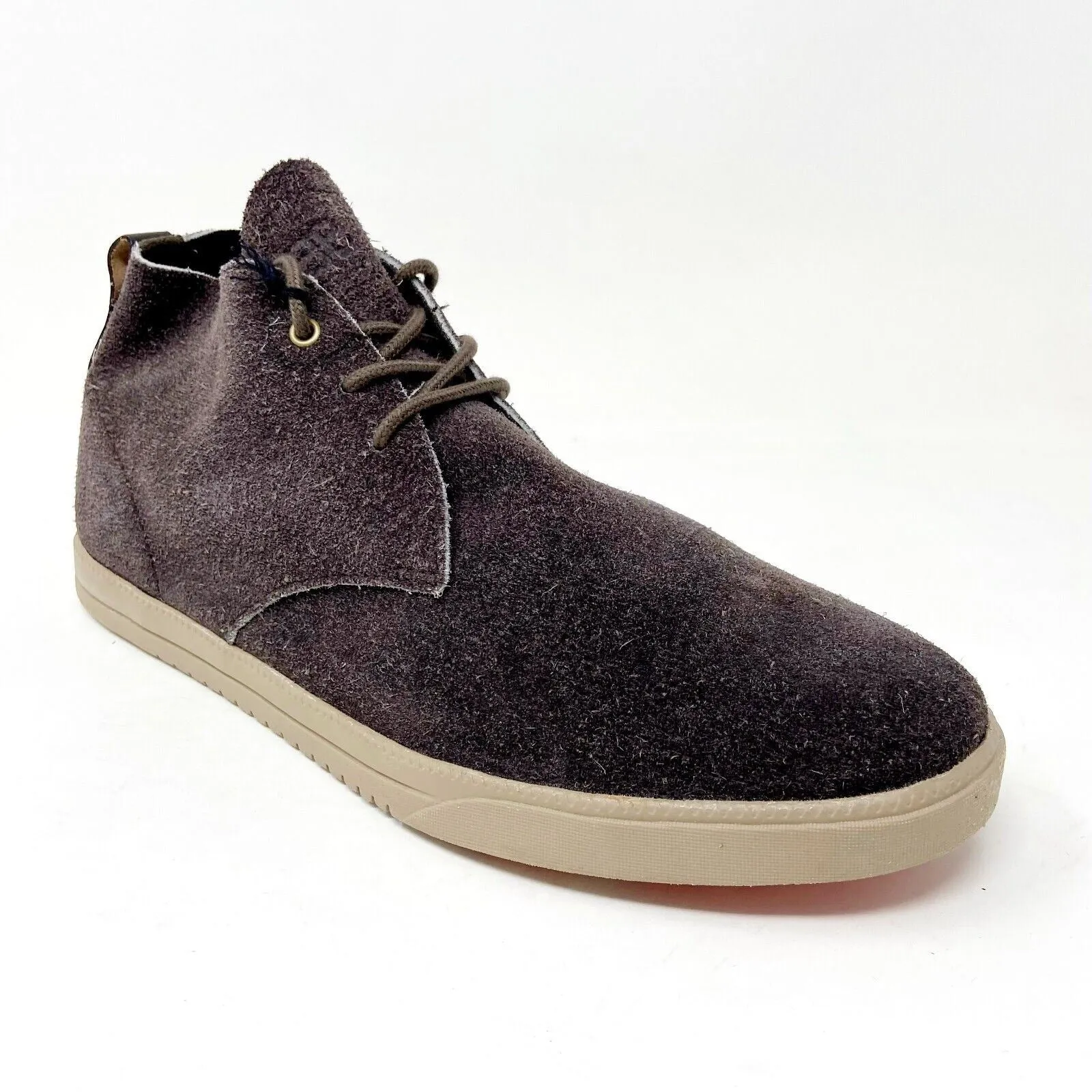 Clae Strayhorn Unlined Umber Suede Mens Mid Top Casual Shoes Sneakers Casual Shoes Review