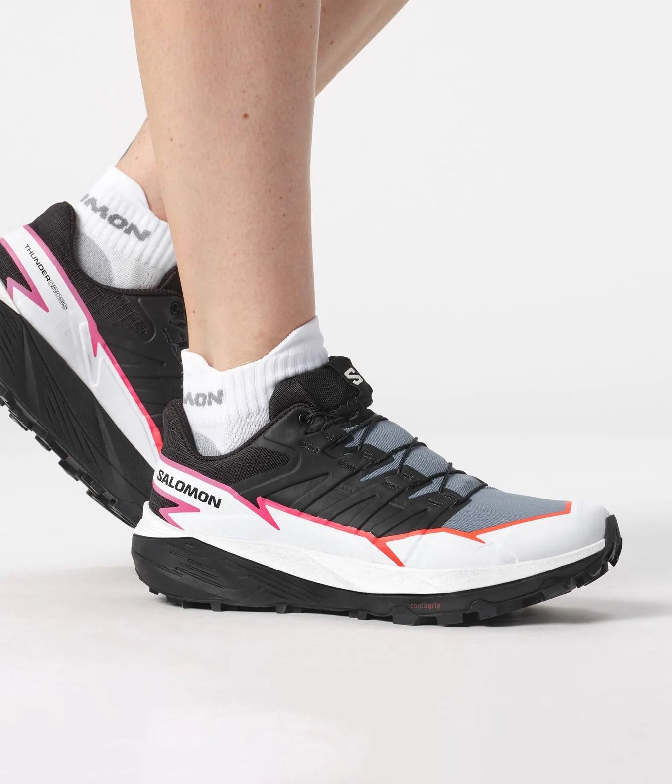 THUNDERCROSS Leather Sneakers High Top