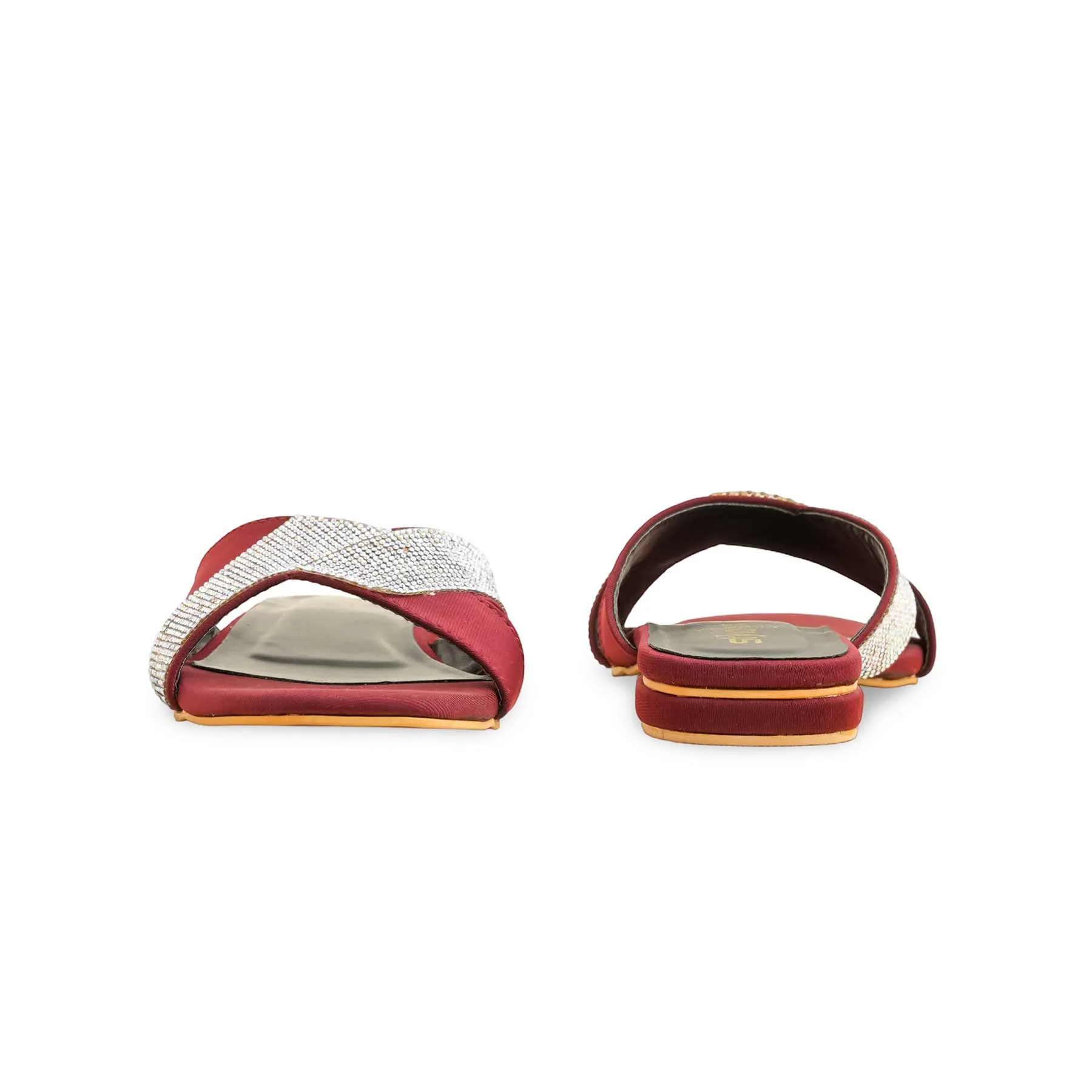 Pompompurin Slippers Maroon Formal Slipper For Women FR8397