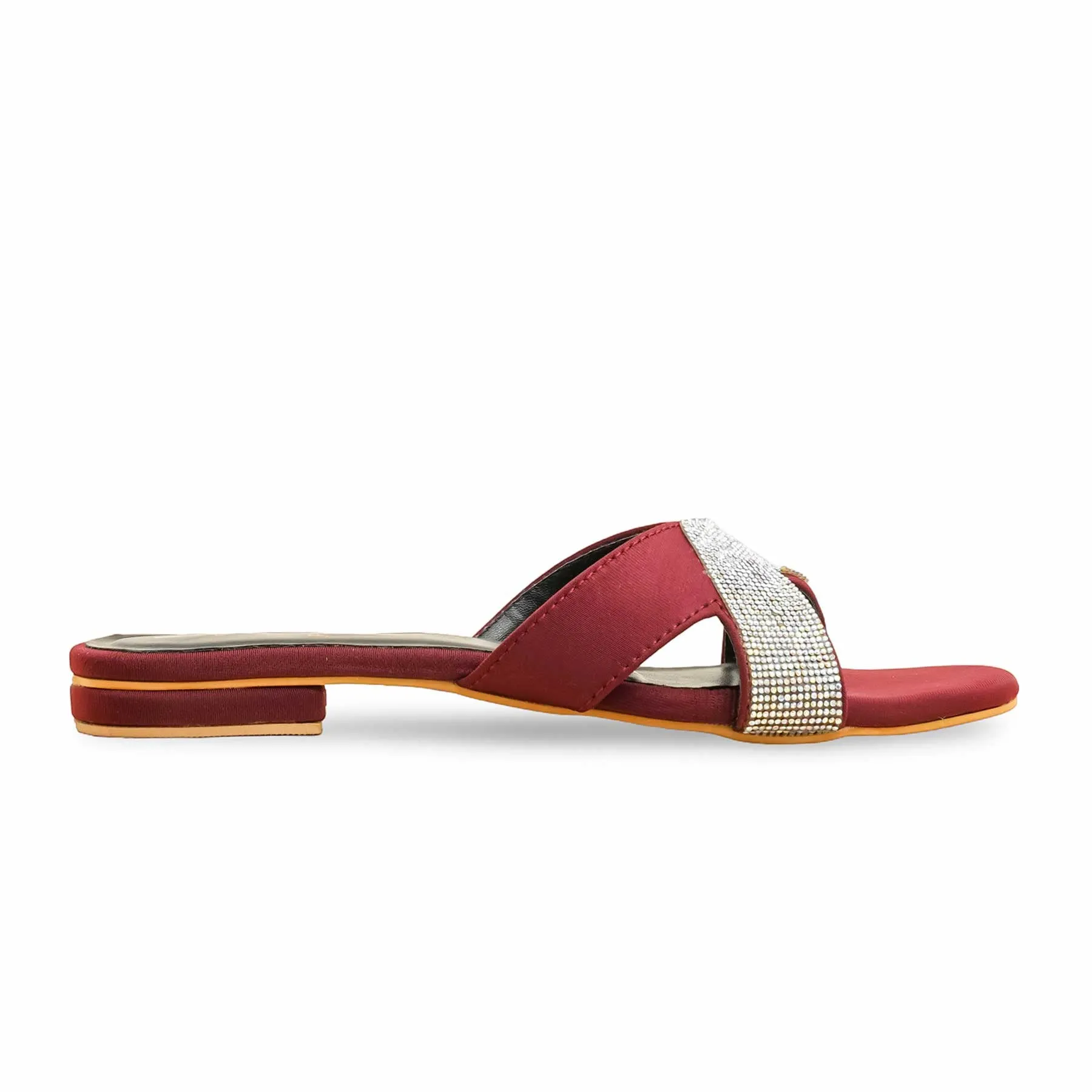 Gremlin Slippers Maroon Formal Slipper For Women FR8397