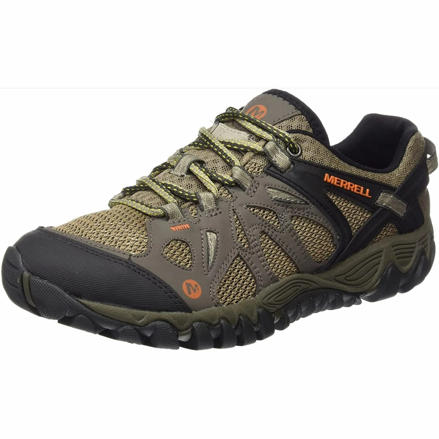 Merrell Men's All Out Blaze Aero Sport Hiking Water Shoes, Khaki Best Rain Hiking Boots