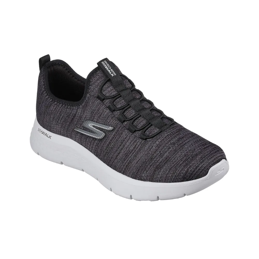 SKECHERS Performance GO WALK Flex  Men's Shoes (Black/White) Sell Sneakers Online