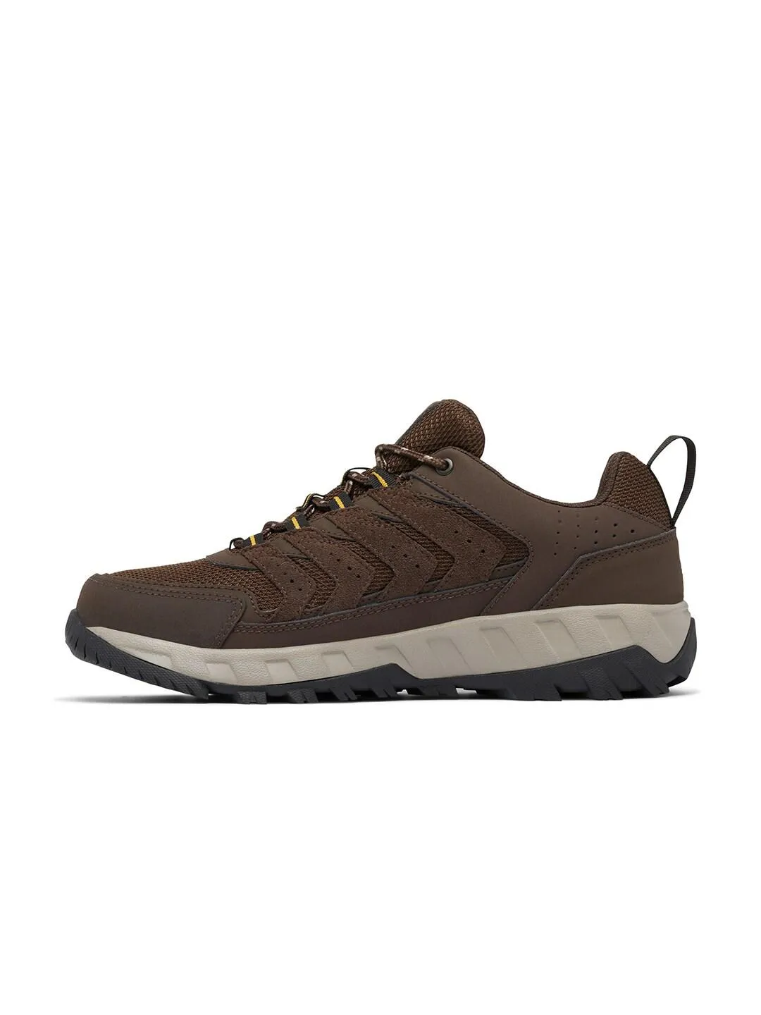 Columbia Men Brown STRATA TRAIL LOW WP Gore-tex Low Hiking Shoes