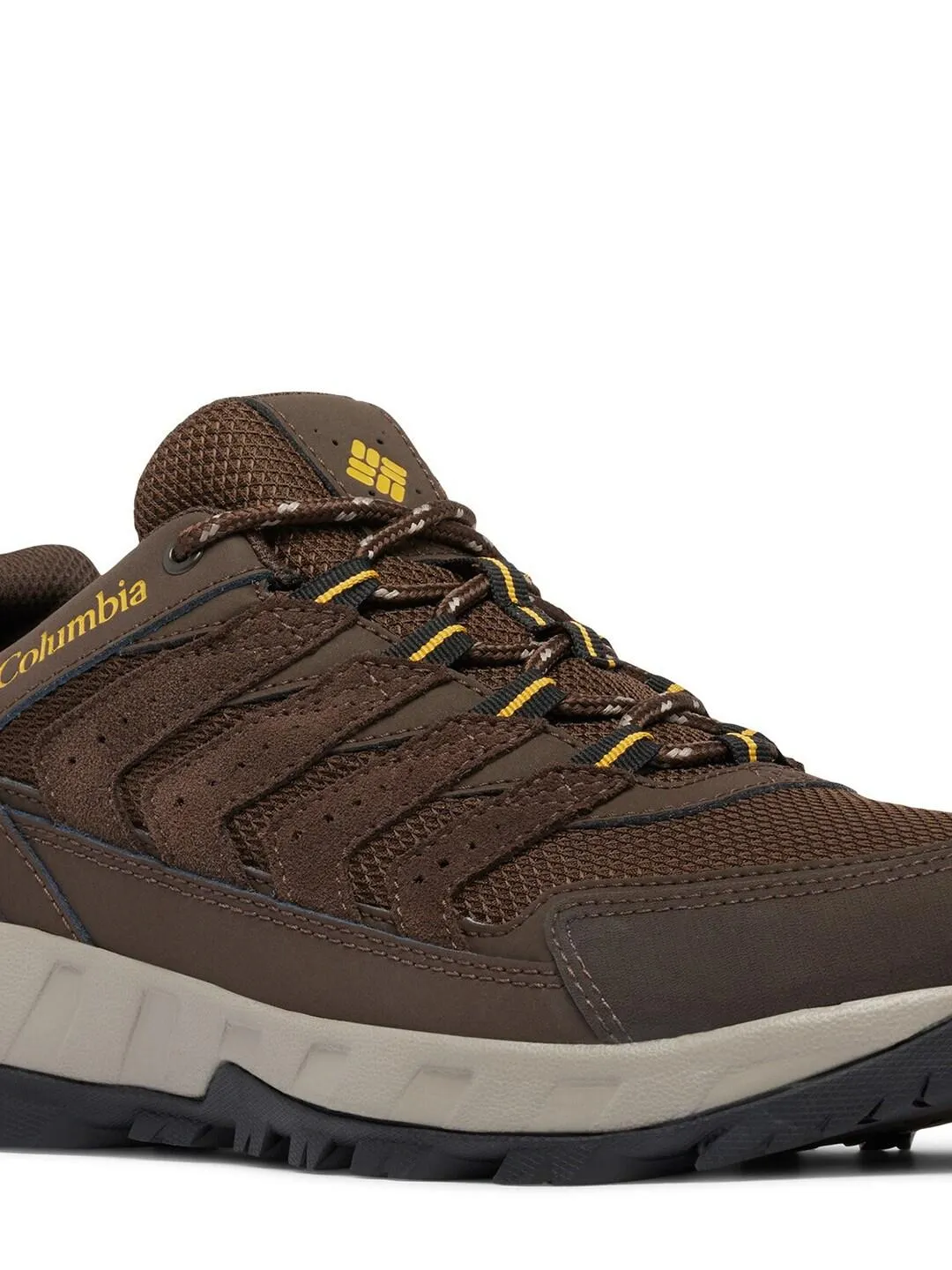 X Ultra 4 Low Hiking Shoes Columbia Men Brown STRATA TRAIL LOW WP