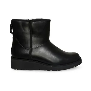 Dressy Ankle Boots UGG Kristin Leather Black Boots