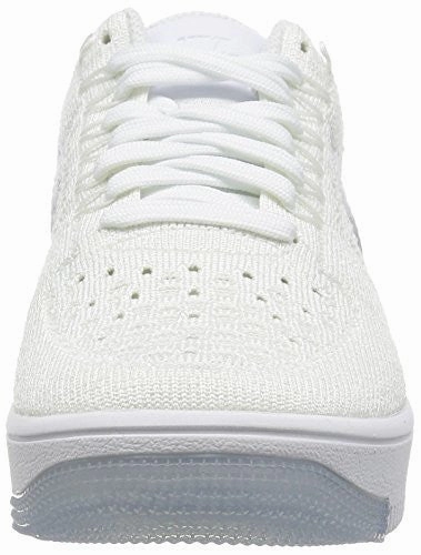 NIKE WOMENS AF1 FLYKNIT LOW WHITE/WHITE CASUAL SHOE 7 WOMEN US In High Heels Pics