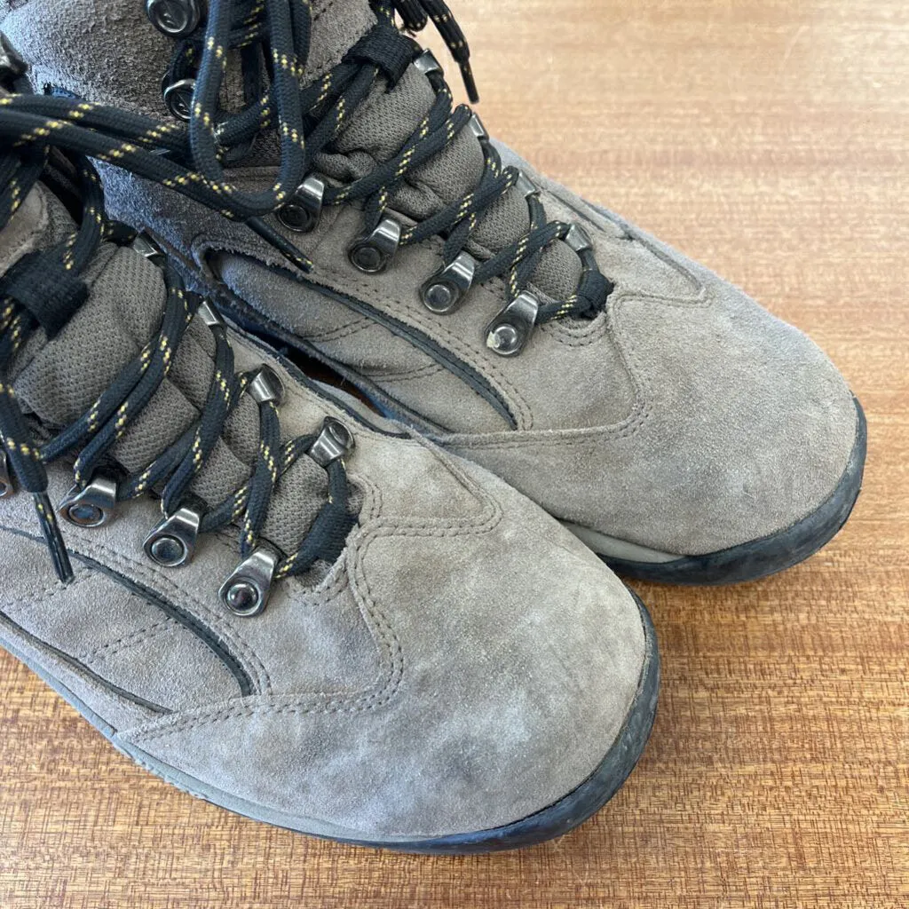 Vs Keen Hiking Shoes Hi-Tec - Men's Coronado Suede Waterproof Hiking Shoes - MSRP comp $100: Grey/Brown/Taupe-men-M8.5