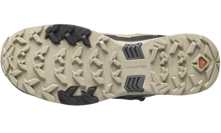 Salomon X Ultra 4 Mid GTX Kelp/Black/Safari Hiking Shoes With Toe Protection