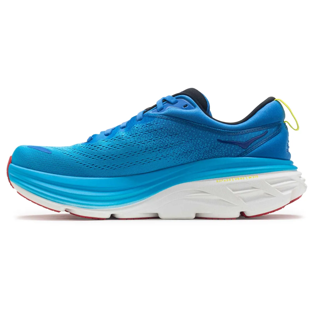 Hoka Bondi 8 Textile Men's Running Virtual Blue Swim Day Trainers Shoes In Singapore