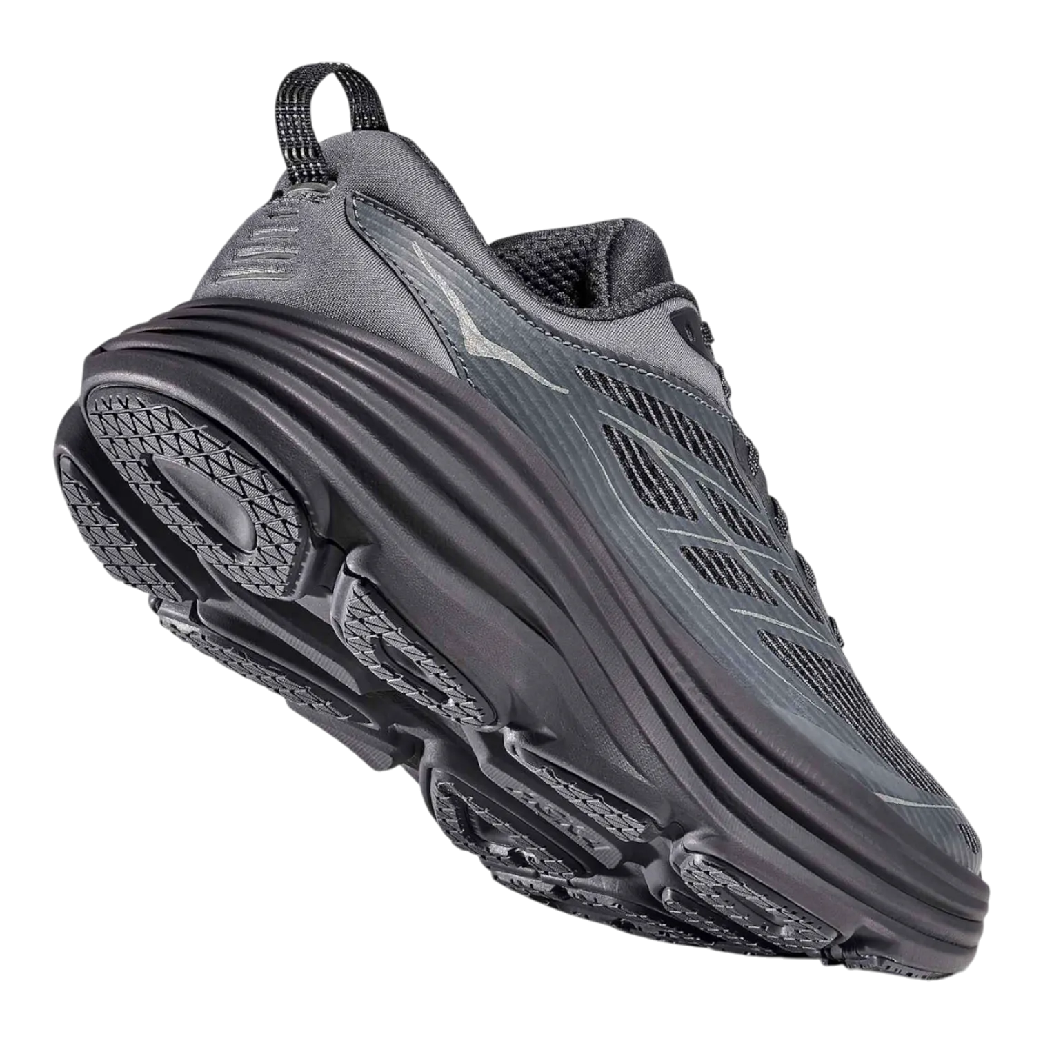 Shoes Decathlon Hoka Bondi 8 TS Caged Charcoal/Grey Men 1155391-CYG