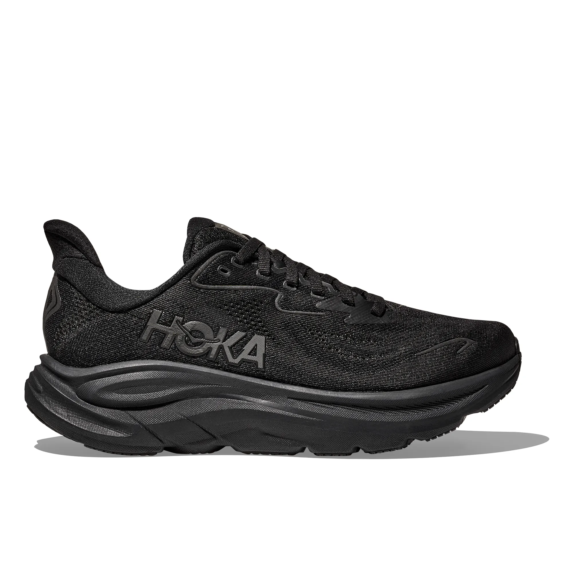 Hoka Clifton 10 Men BLACK / BLACK 1162030-BBLC Best Shoes For Trail Walking