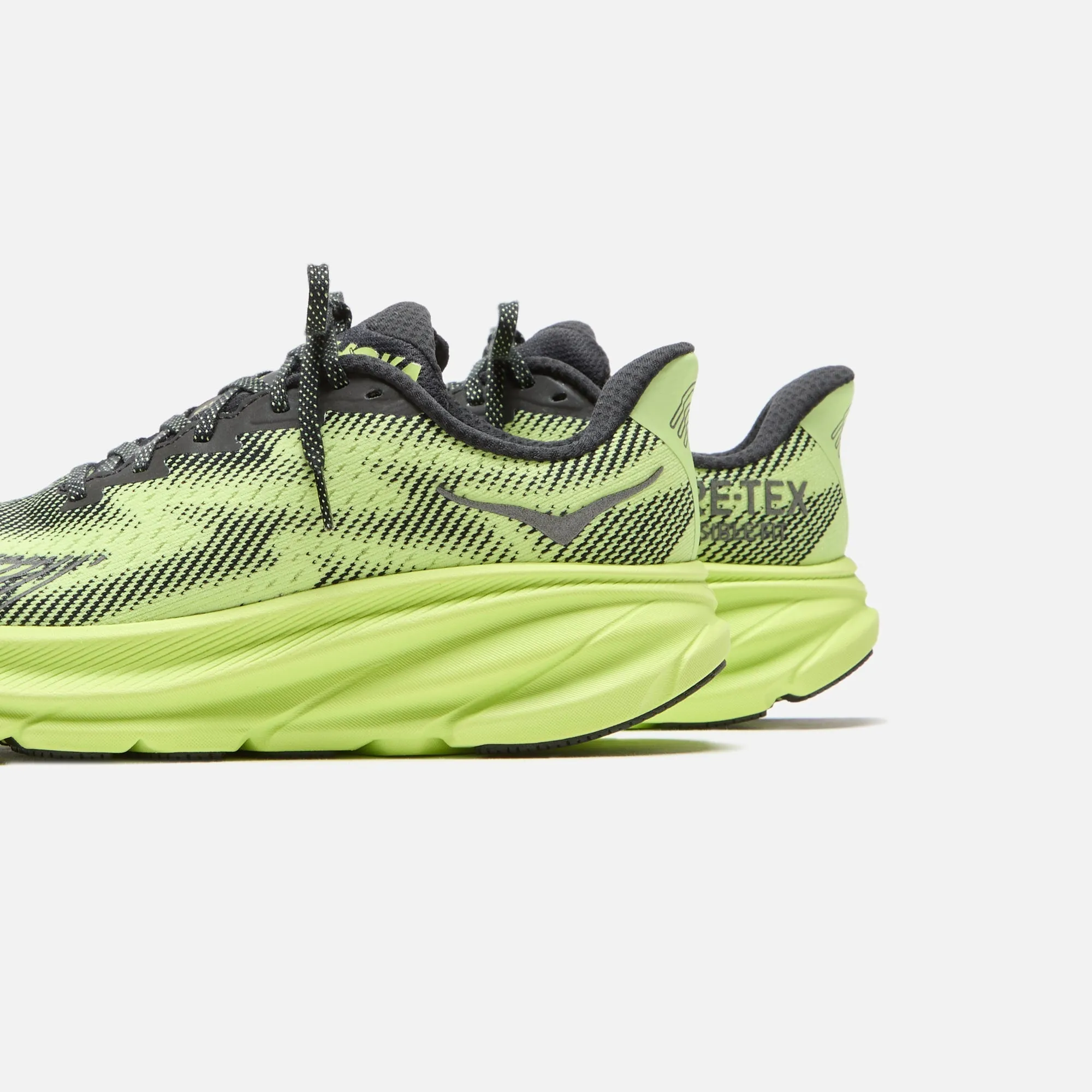 Slim Shoes HOKA Clifton 9 GTX TS - Black / Lettuce