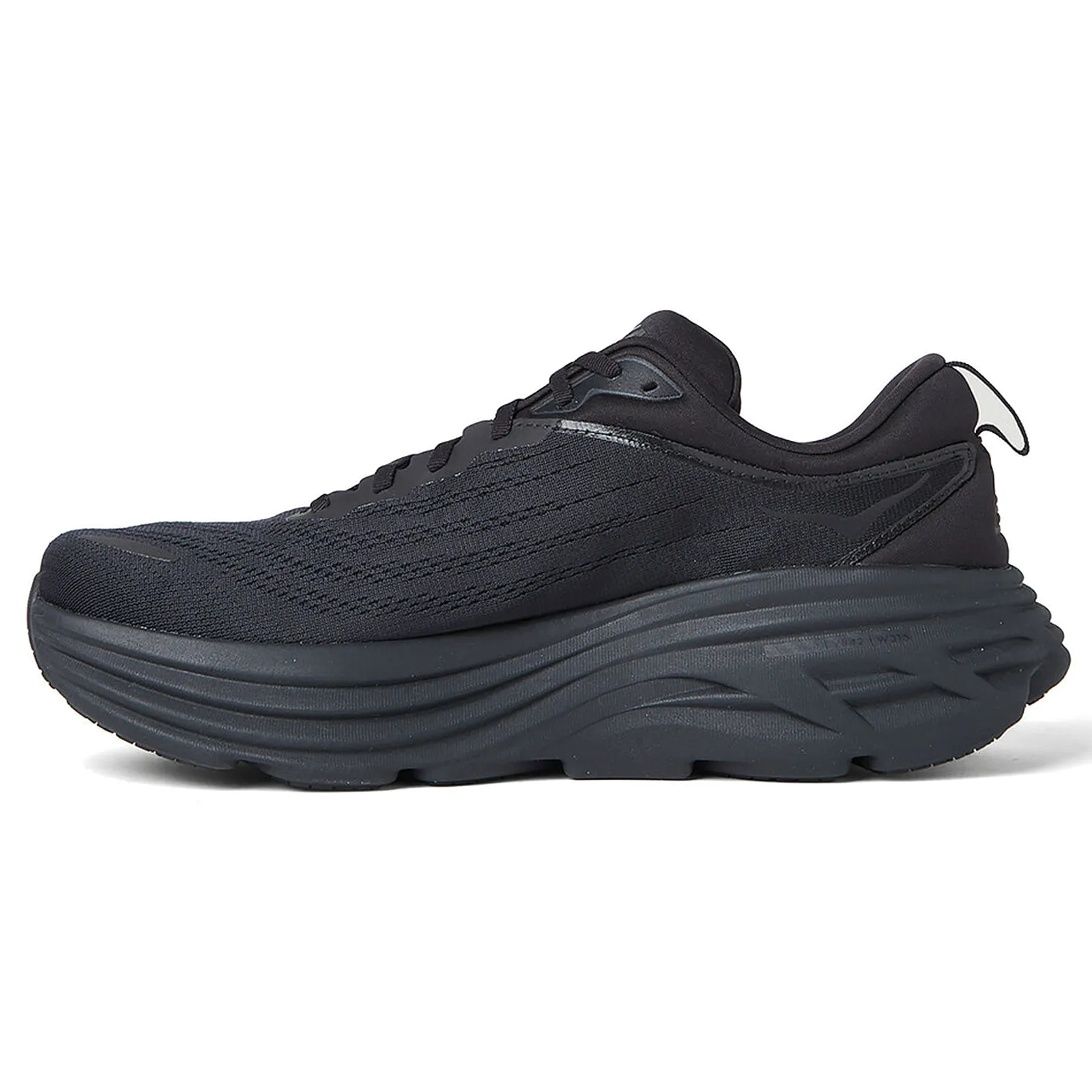 Rei Shoes Hoka Bondi 8 Textile Men's Running Black Black Trainers