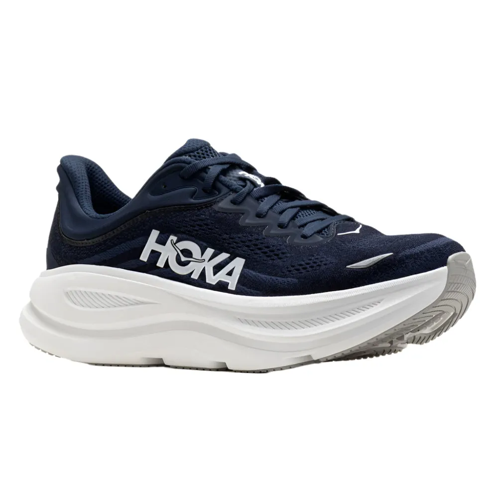 Hoka Men's Bondi 9 Varsity Navy / White Wide Shoes Charleston Sc