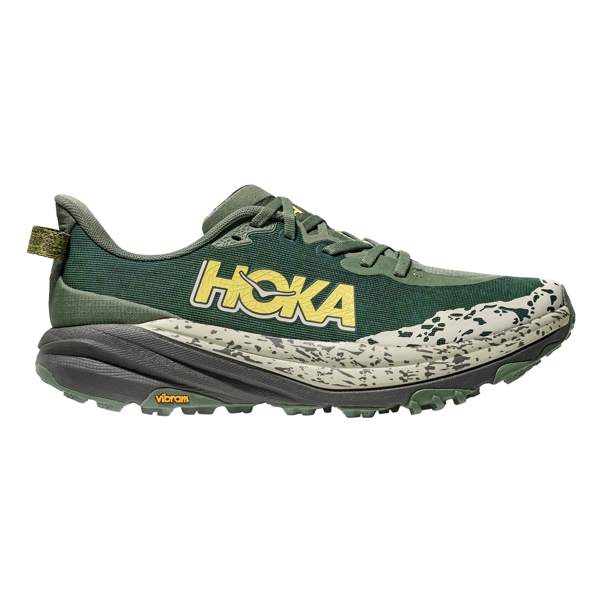 Hoka Mens Speedgoat 6 - Fern/Asphalt Grey - Trail Best Price Shoes