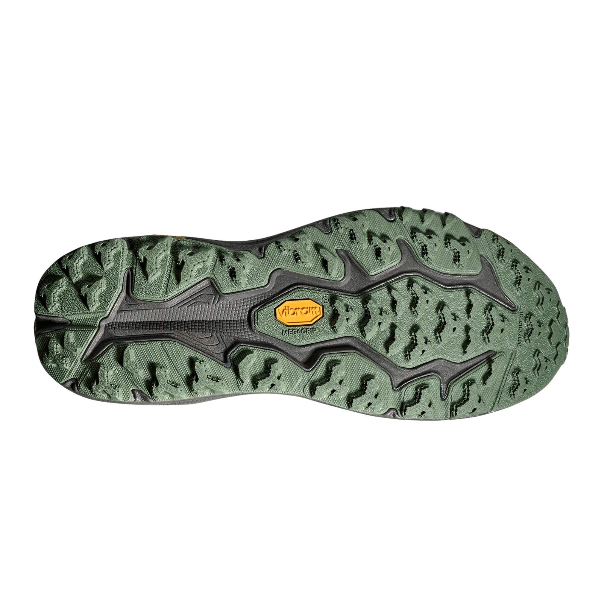 Des Moines Iowa Hoka Mens Speedgoat 6 - Fern/Asphalt Grey - Trail