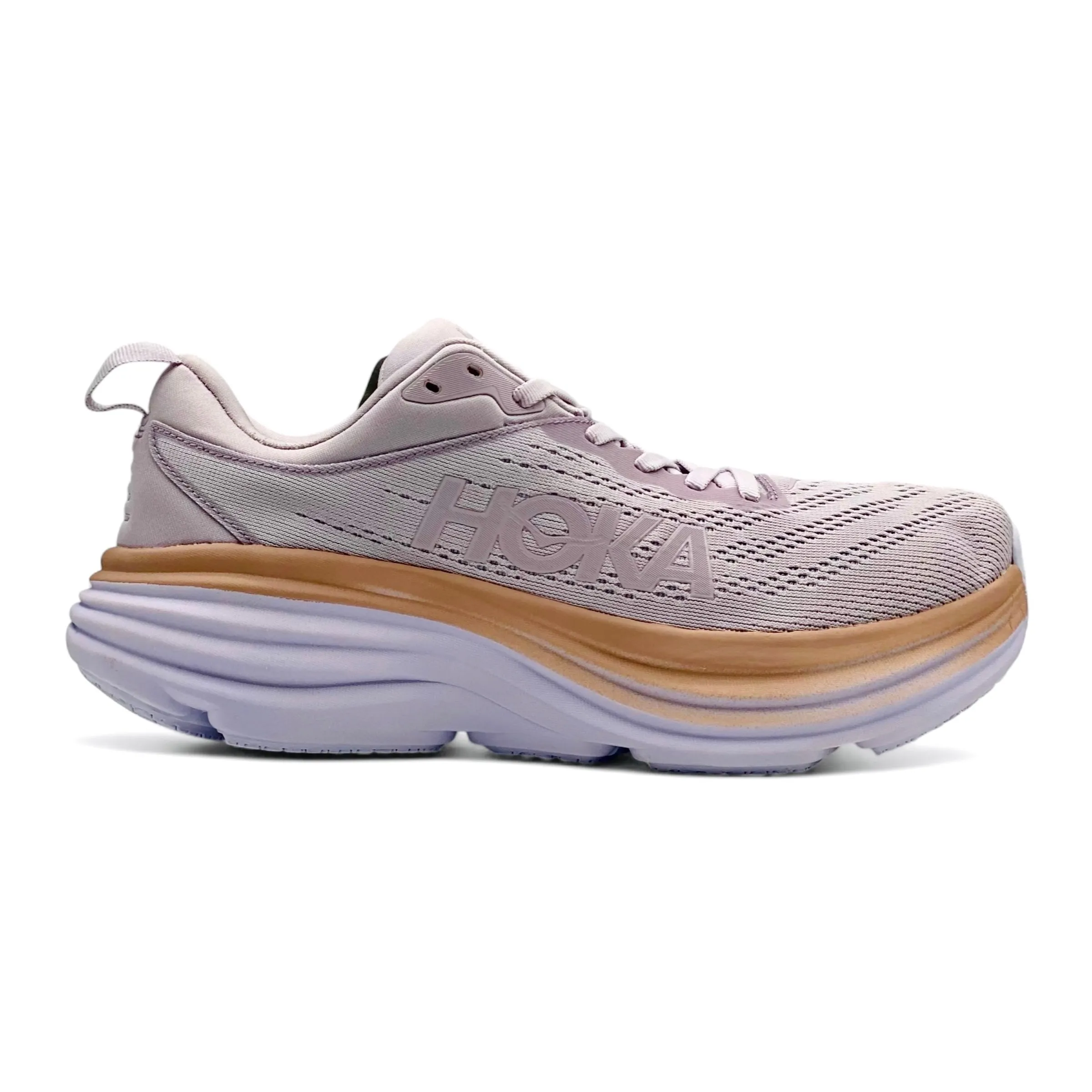 Hoka One Bondi 8 Rose Dust Shoes For Boys