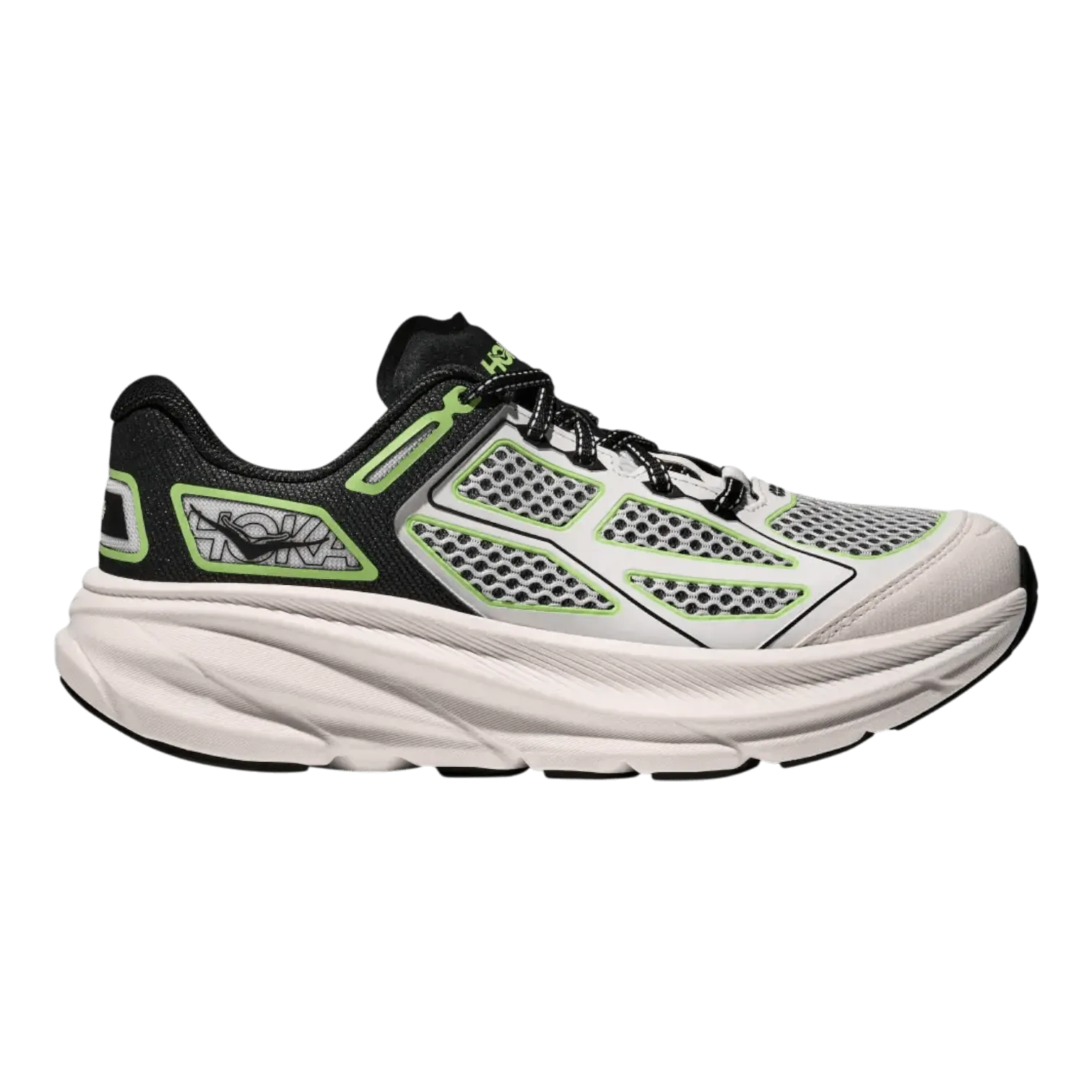 Shoes After Foot Surgery Hoka One Clifton One9 Black/White 1155370-BWHT