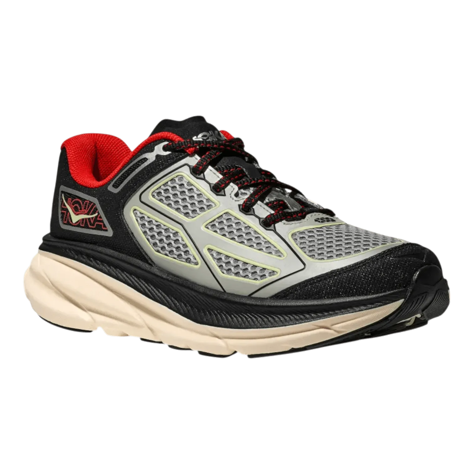 Best Shoes For Walking On Concrete All Day Hoka One Clifton One9 Habanero/Black 1155370-HBN