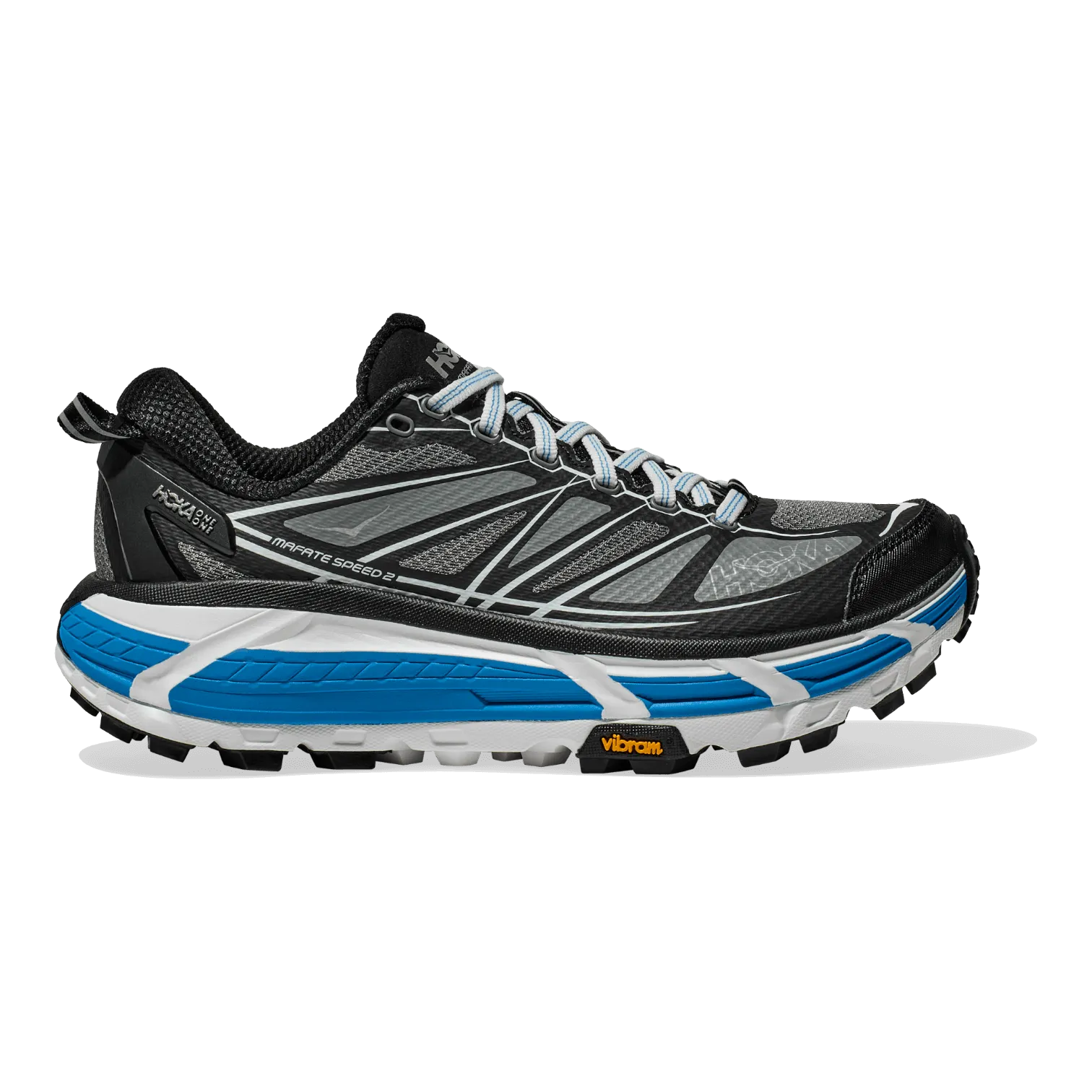 Hoka One Mafate Speed 2 Black/White 1126851-BWHT Shoes At Kohl's