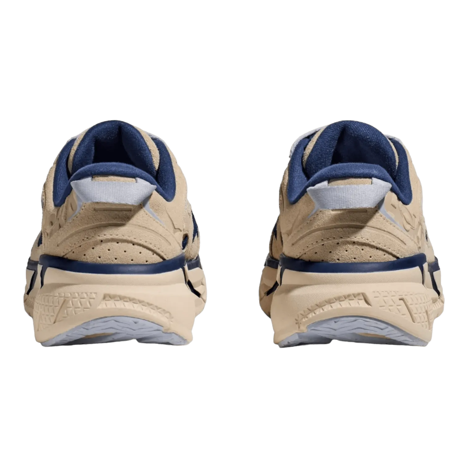 Shoes Is Good Brand Hoka One One Clifton L Suede Oatmilk/Bellwether-Blue 1122571-OTH