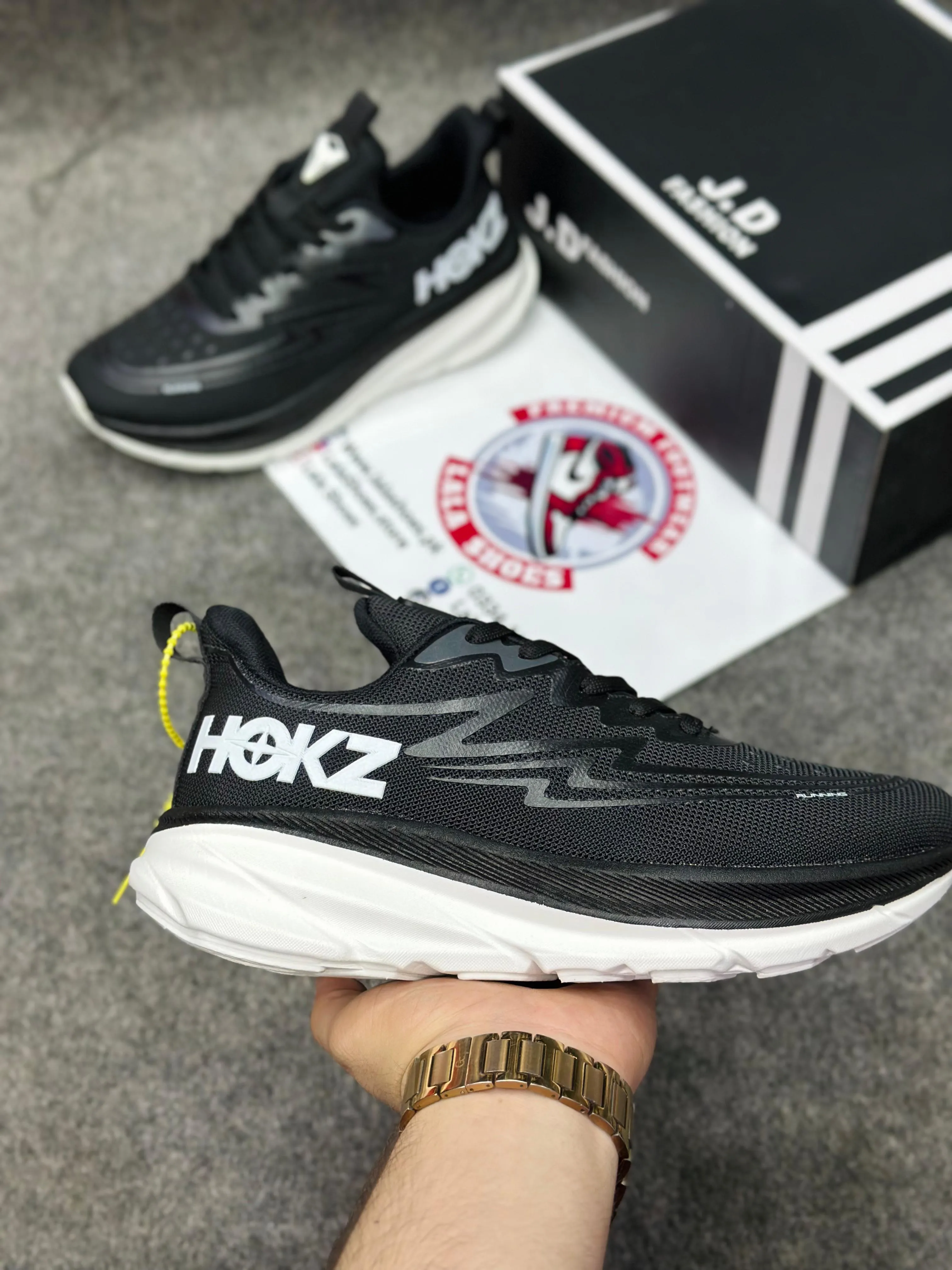 Hoka One One Mens Trainers - 2002 Shoes For High Arch Support