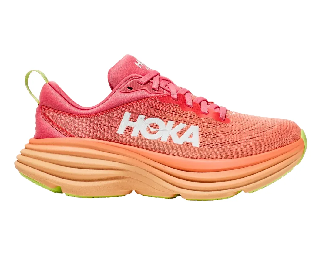 Hoka One One scarpa da corsa da donna Bondi 8 1127952/CPPY corallo papaia Cheapest Australia