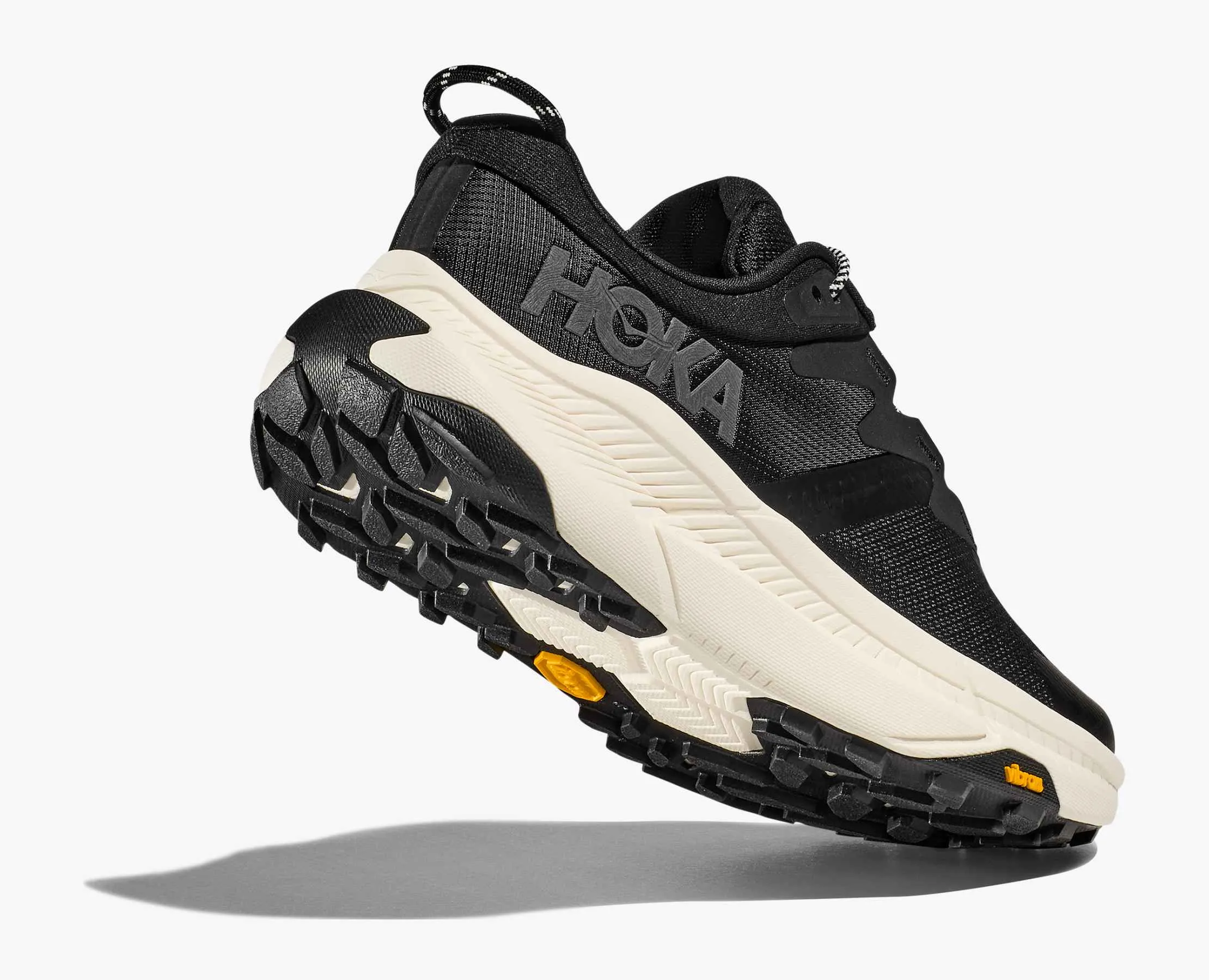 Men's HOKA Transport Everyday Shoe in Black | Alabaster Best Orthopedic Shoes