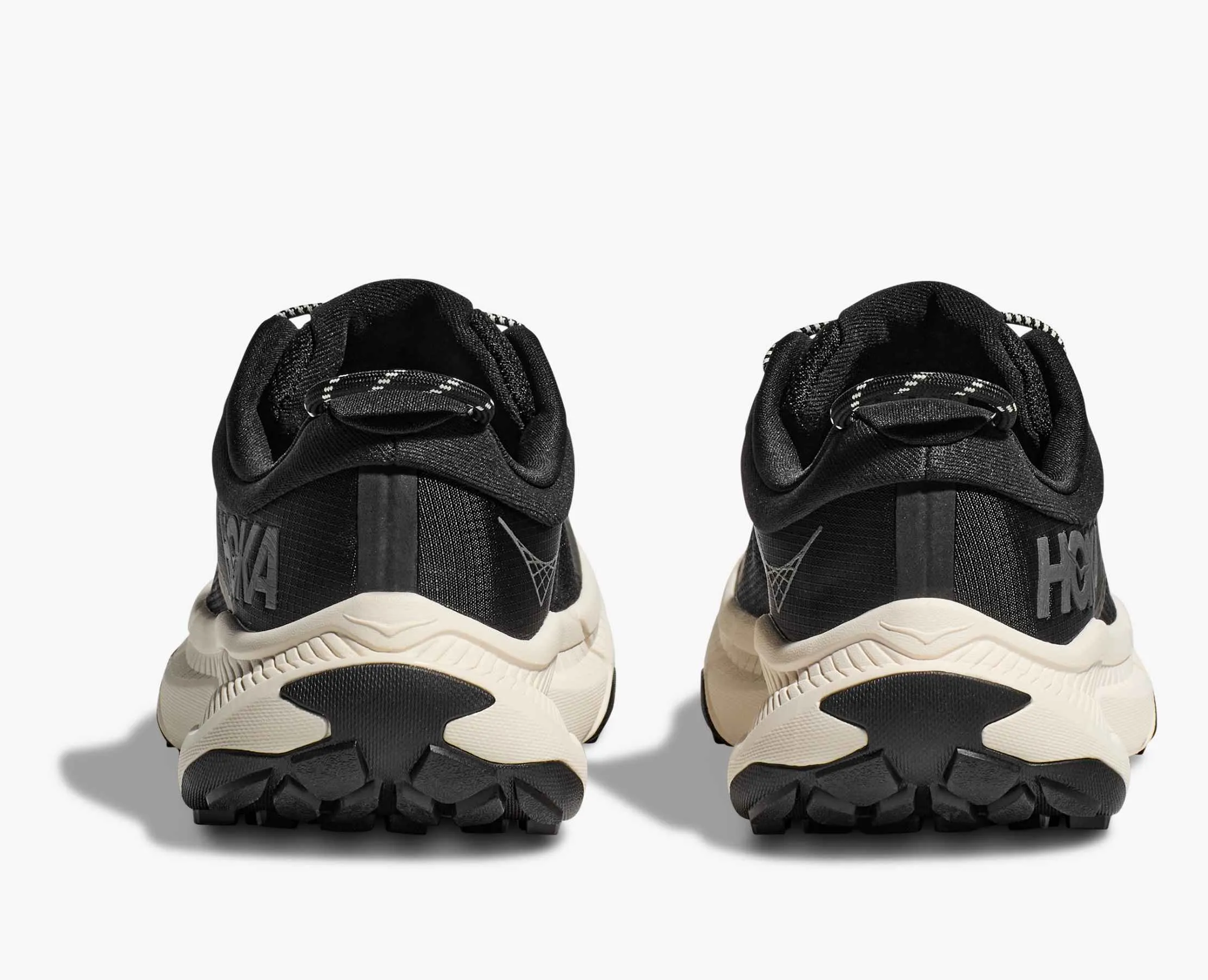 Humble Tx Men's HOKA Transport Everyday Shoe in Black | Alabaster