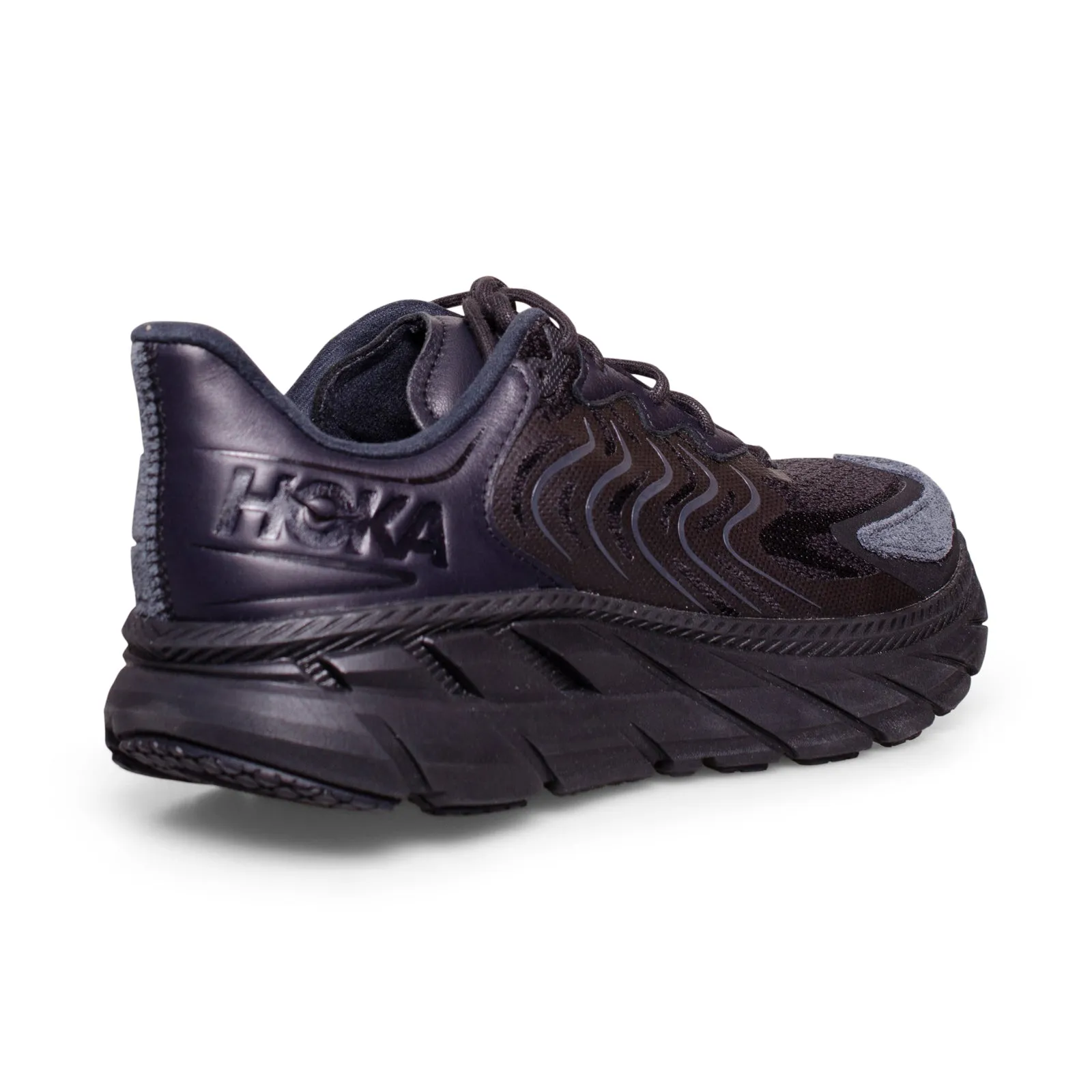 Sam's Shoes Hoka One One Clifton LS Black / Asphalt Running Shoes - All Gender