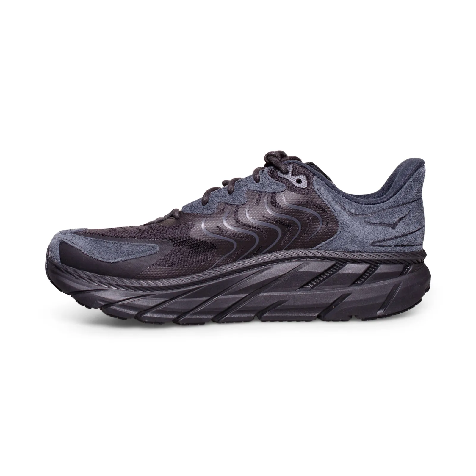 Shoes In My Area Hoka One One Clifton LS Black / Asphalt Running Shoes - All Gender
