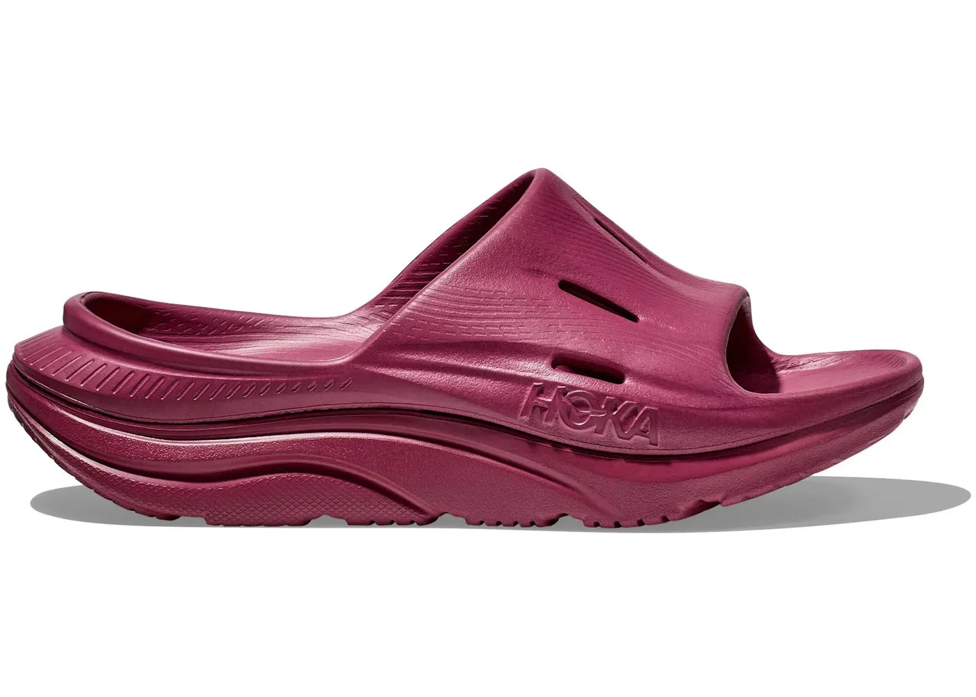 Hoka One One Ora Recovery Slide 3 Beet Root Columbia Sc