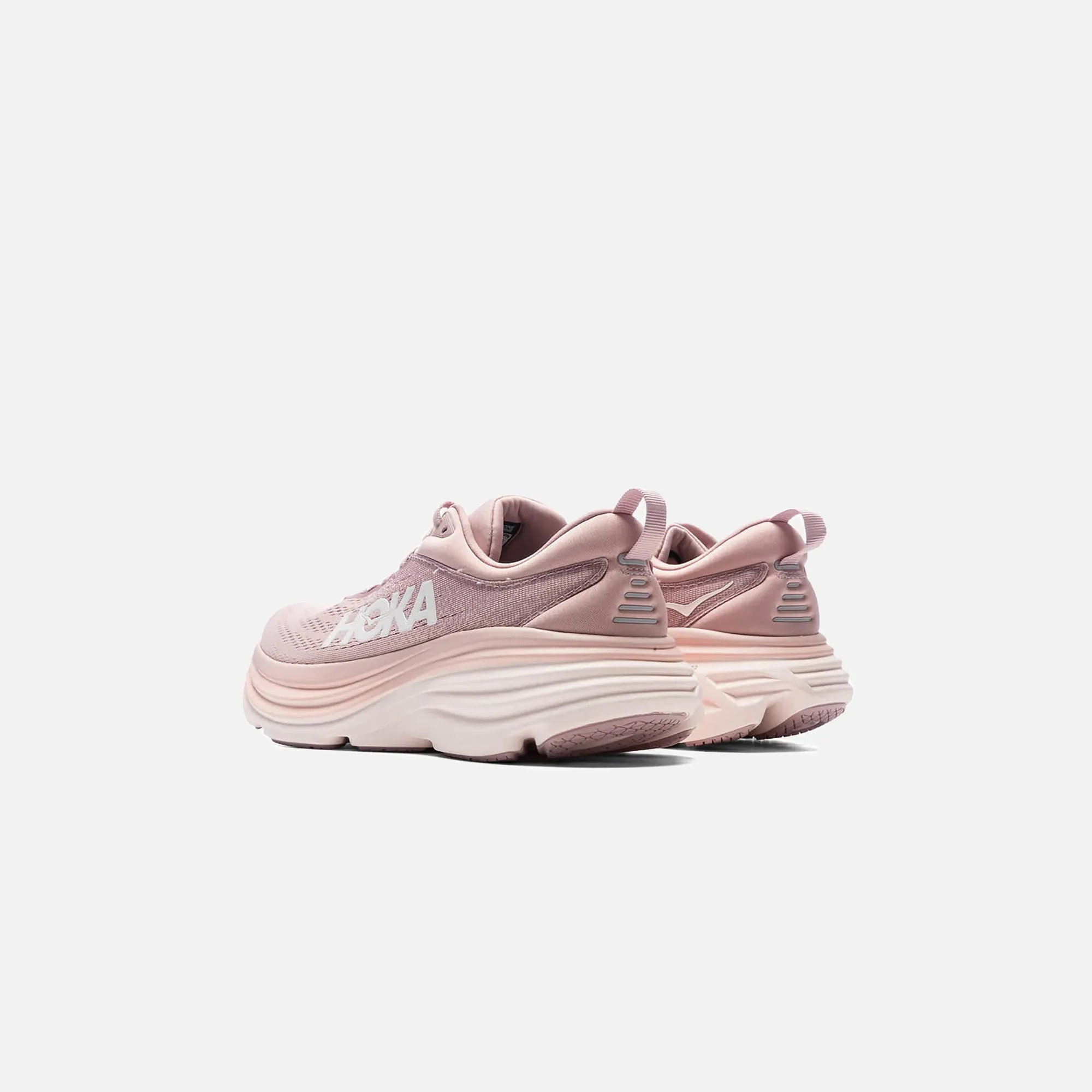 HOKA WMNS Bondi 8 - Pale Mauve / Peach Whip Shoes Bangalore