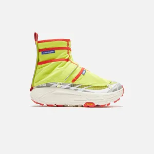 HOKA x Nicole McLaughlin Mafate THREE2 - Red / Yellow / Silver Shoes In Okc