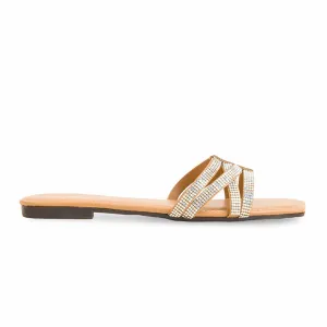 Oh Them Golden Slippers Song Fawn Casual Women Slipper CL1963