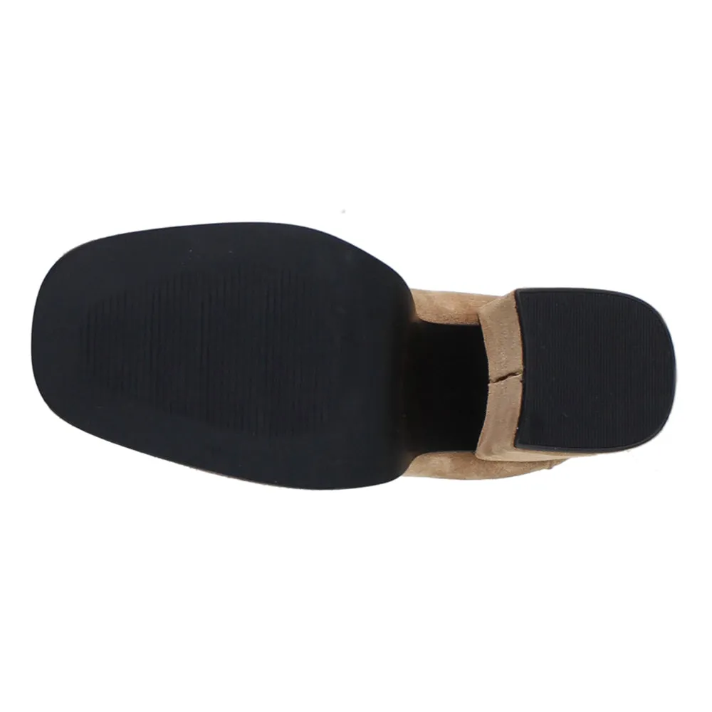 Dream Pairs Loafers Song Notes Heeled Studded Loafers