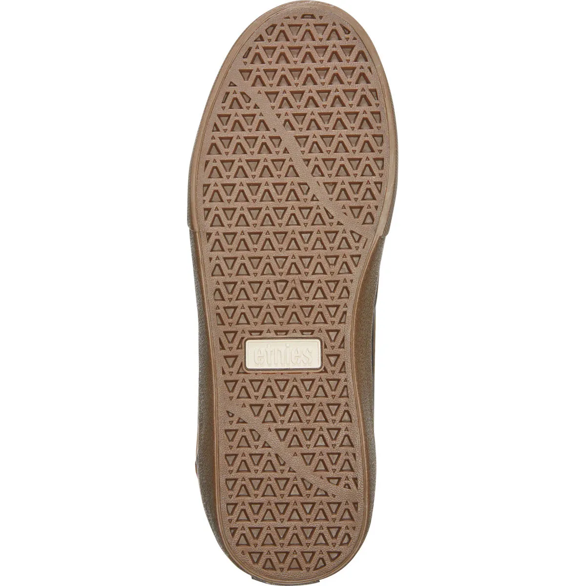 Etnies Skateboard Shoes Barge LS Brown/Gum/Gold Reinforced Skate Shoes