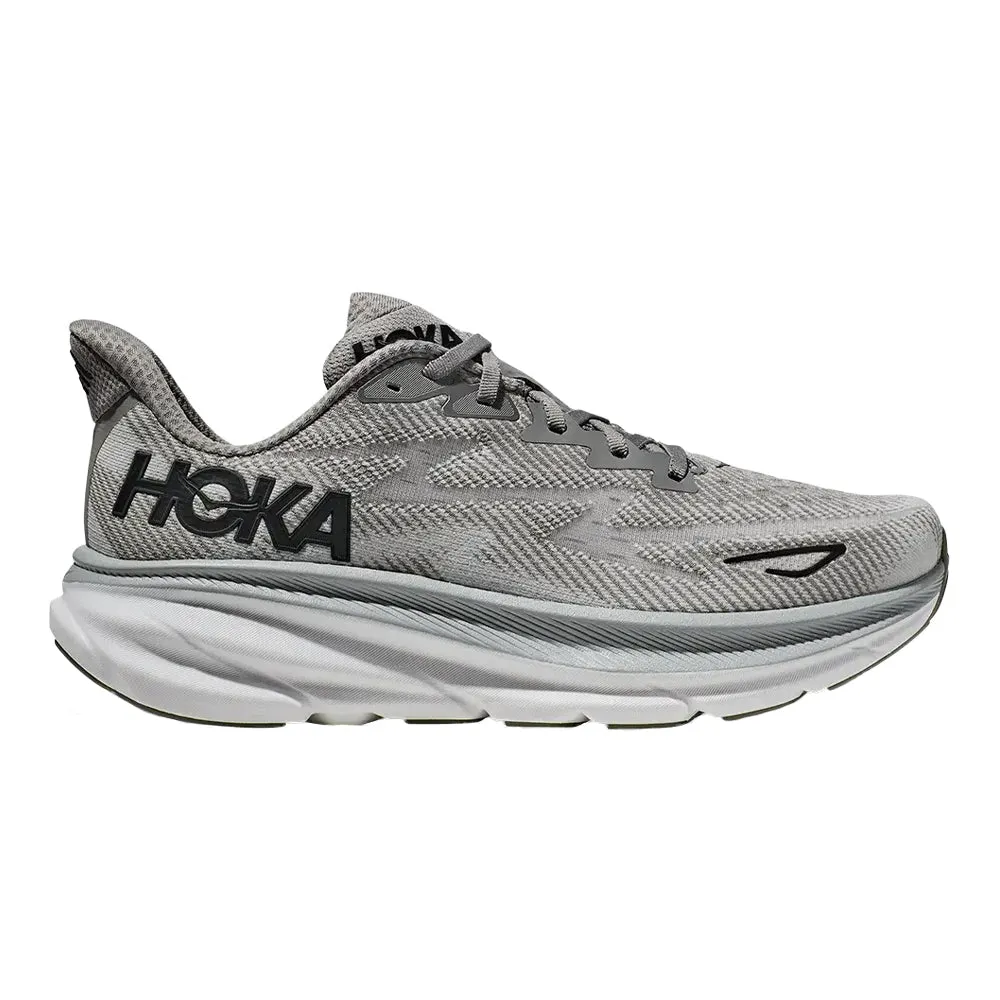 Redding Ca Men's Hoka Clifton 9, Harbor Mist/Black, 9 D Medium