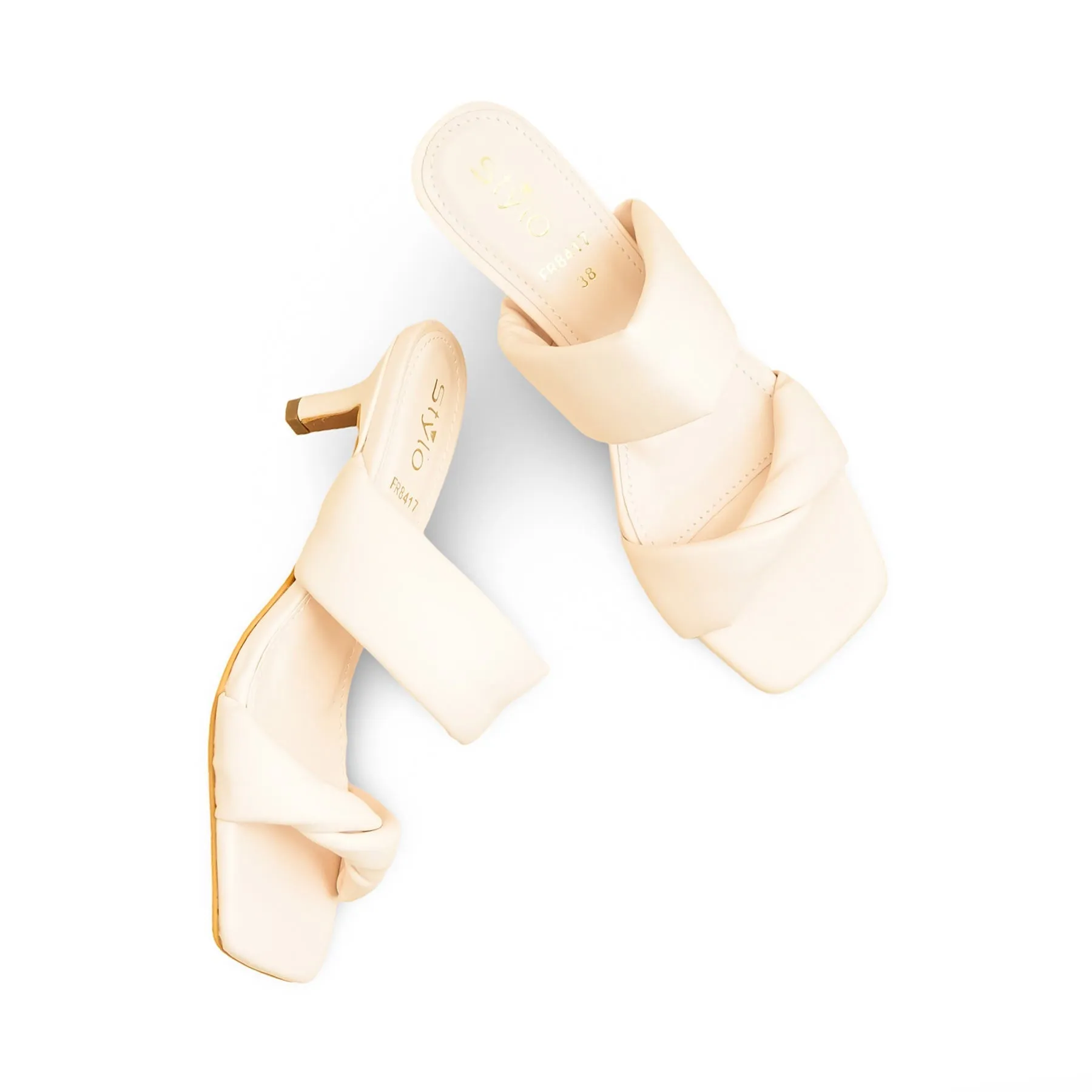 Plantar Fasciitis Support Slippers Cream Formal Women Slipper FR8417