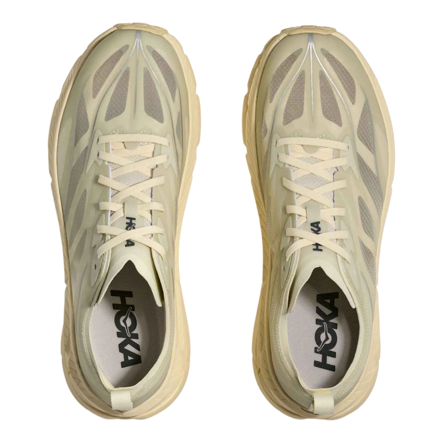 Best Shoes For Flat Feet Running Hoka One Mafate Speed 4 Lite Truffle-Salt/Vintage-Yellow Men 1168450-TVN