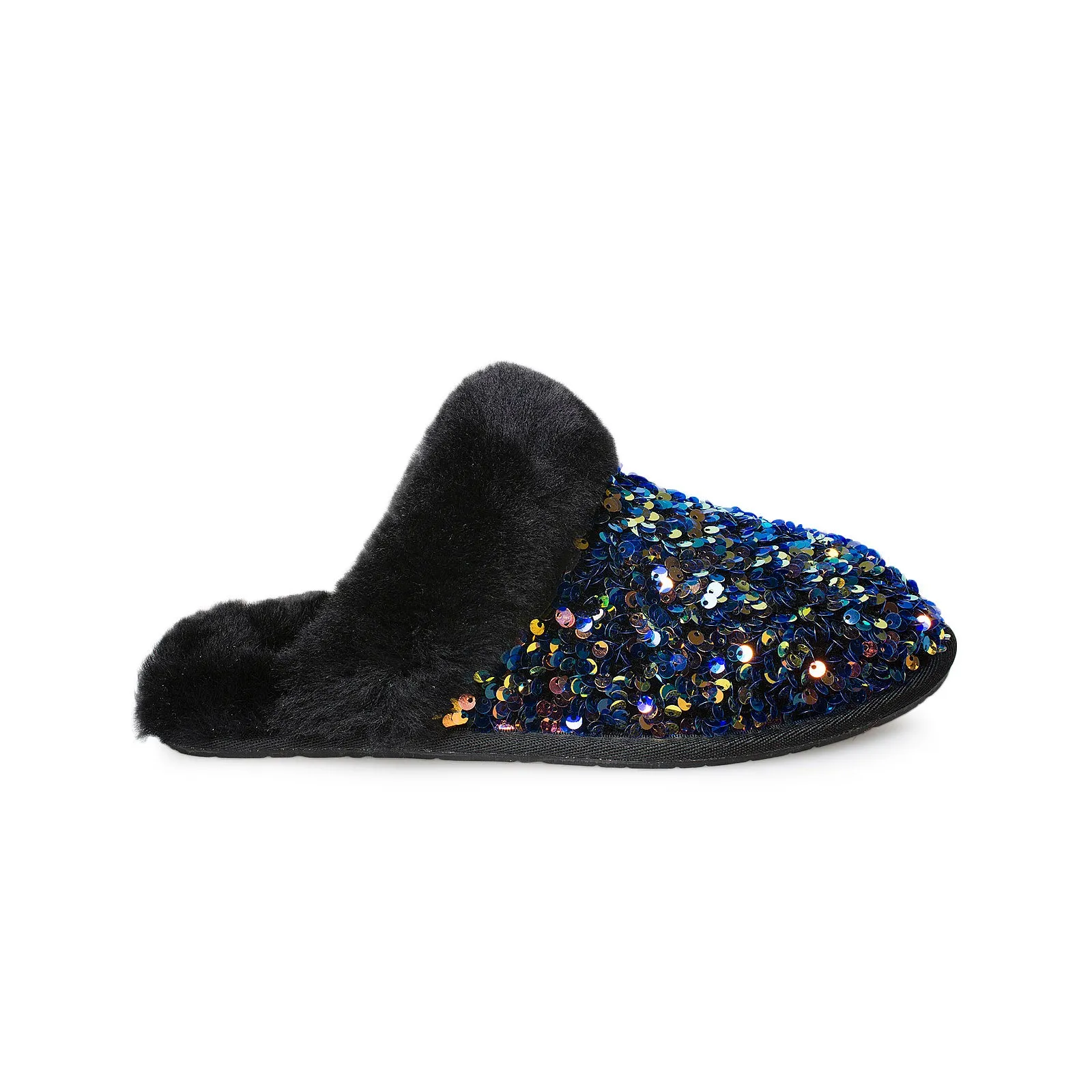 UGG Scuffette II Stellar Sequin Black Slippers - Women's Columbia Slippers