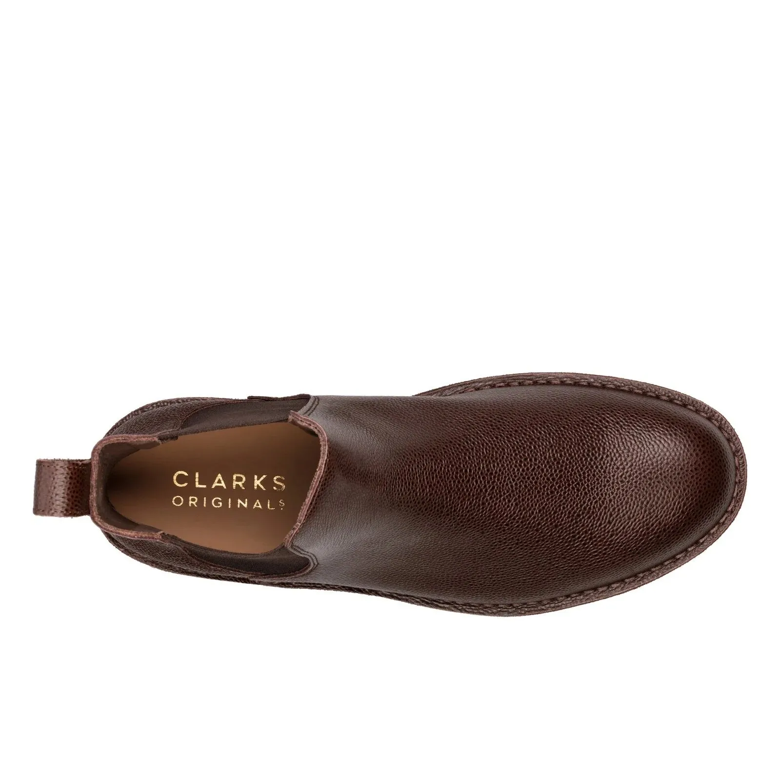 New Balance 574 Core Casual Shoes Clarks Desert Chelsea2 Men's Chelsea Boots Color Brown Scotch Grain