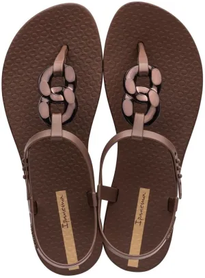 Knit Shoes Flats Ipanema Connect Sandal Bronze Womens Flat Sandals Shoes