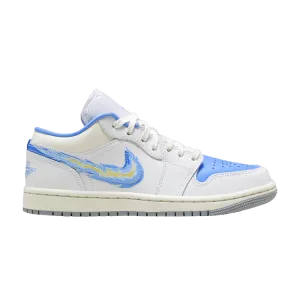 Best Chunky Skate Shoes Jordan 1 Low SE Just Skate University Blue (Women's)