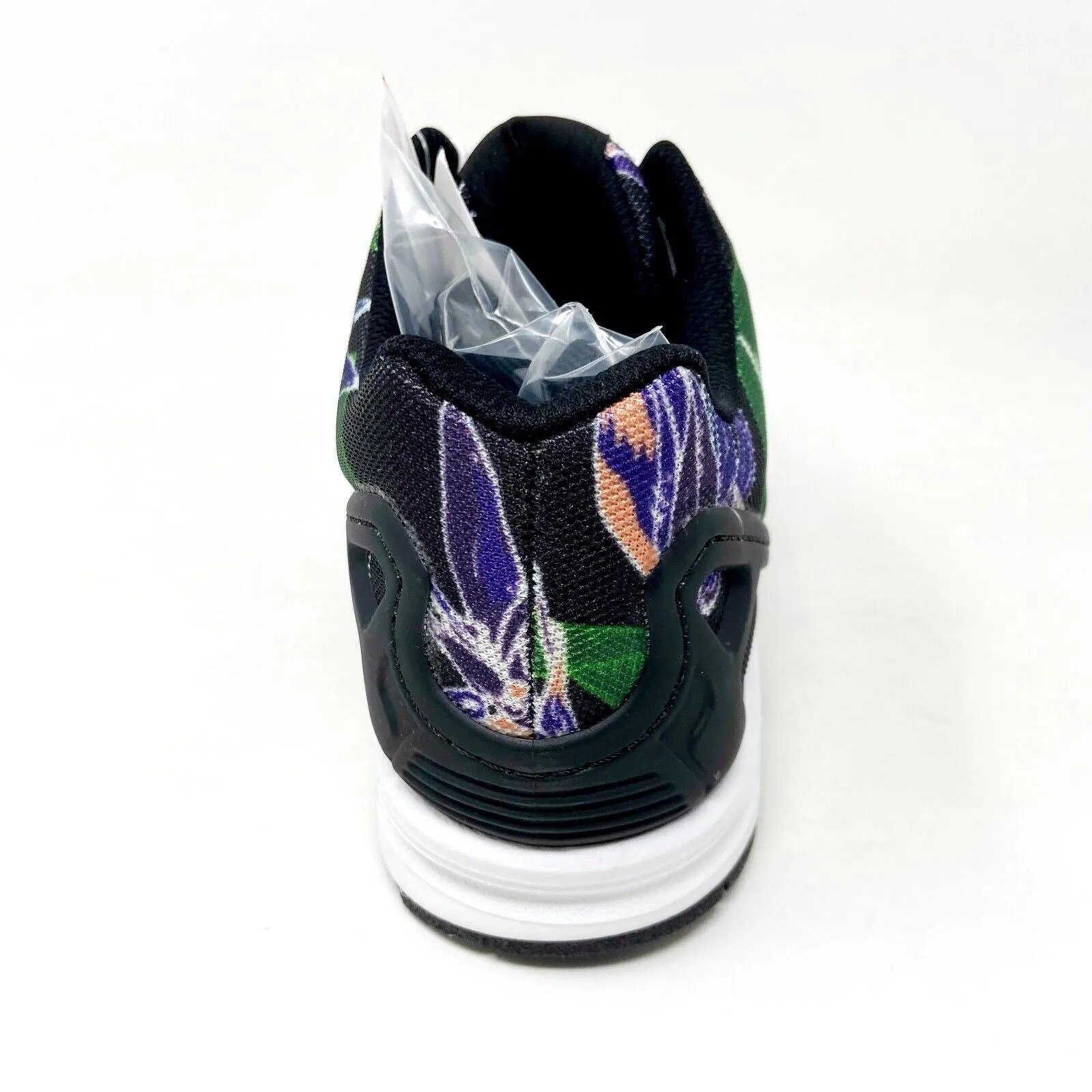 Running Shoes Clipart Adidas Originals ZX Flux Torsion Hawaiian Black White Mens Running Shoes B34518